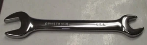 Armstrong 53-085 16mm x 18mm Full Polish Open End Wrench USA - Picture 1 of 1