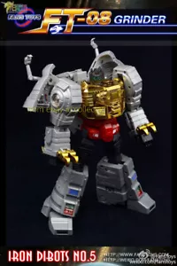 Fans Toys Iron Dibots Ft-08 Grinder Action Figure In Stock Perfect - Picture 1 of 5
