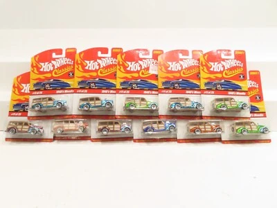 Mattel 11 Hot Wheels Classic Series 1 #11 of 25 1940's Woodie NIB 8912 - Image 1 of 4