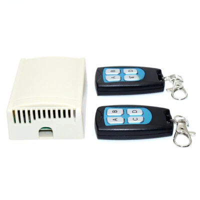 Funkfernbedienung + Empfänger Modul, inkl. 4-Kanal Relais - 12V, 433 MHz  - Bild 1 von 3