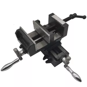 Two-Way Moving Vise 4 Inch Heavy Duty Cross Vise Drilling And Milling Machine - Picture 1 of 6