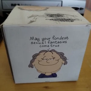 Taza de café vintage. "Que tus mejores fantasías sexuales se hagan realidad" Hecho en Japón  - Imagen 1 de 5