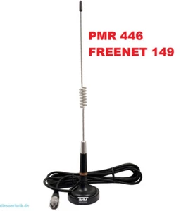 PMR FREENET MiniMag DB Magnet ANTENNE 446MHz & 149MHz Resonat auf Freefunk - Bild 1 von 1