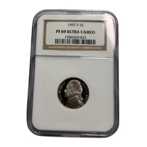 NGC 1997 S PF69 Ultra Cameo US Nickel 5c 1799369-013 - Picture 1 of 2