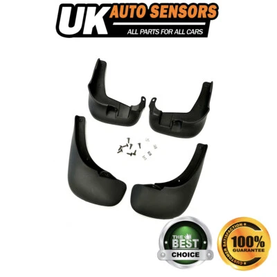 Juego completo guardabarros de goma para Hyundai Santa Fe 2006-2012 AST Foto 1 de 4