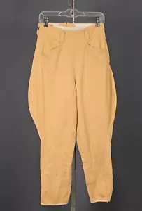 Vintage Damen 50er Jahre beige/khaki Jodhpurs/Reithose Gr. 23 Zoll 1950er Jahre seitlicher Reißverschluss - Bild 1 von 11
