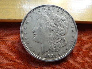 1921-D United States Morgan Silver Dollar $1 A - No Reserve - Free S&H USA - Picture 1 of 3