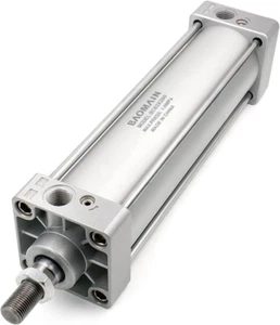 Baomain SC 63X200 Pneumatikzylinder, 2-1/2" Bohrung, 8" Hub, 3/8" PT, Dual - Bild 1 von 12
