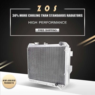 Radiador de 3 filas para Mazda RX-7 1,1 L 1,3 L 52 mm R2 1983-1985 aluminio AT 97 Foto 1 de 4