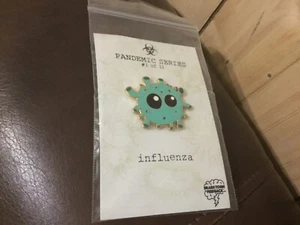Serie de pandemia escolar de gripe #1 de 11 PIN coleccionable divertido regalo lindo - Imagen 1 de 3
