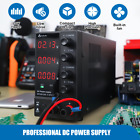 DC Power Supply Variable, 30V 10A  6A Adjustable Switching Regulated DC 3 LEDs