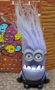 McDonalds Happy Meal 2013 Despicable me purple evil Minion Chomper action figure - Picture 1 of 4