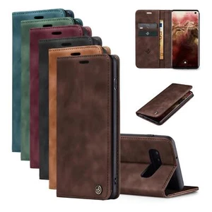 Etui na telefon komórkowy do Samsung Galaxy S10 S10+ Plus Flipcover Bookcase Etui Smartphone - Zdjęcie 1 z 75