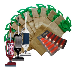 TEN DUST BAGS & AIR FRESHENERS TO FIT SEBO FELIX 7029ER Vacuum Cleaner hoover - Picture 1 of 2