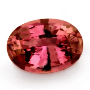 Certified 0.91ct Natural Unheated Pink Sapphire VVS Clarity Madagascar Oval - Picture 1 of 8