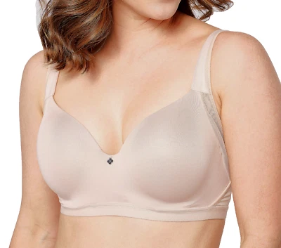 Breezies~Natural Embrace Underwire T-Shirt Bra~42DD~Sun~A285377~Foam Cup 8862 - Image 1 of 2