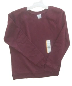 TIME AND TRU DAMEN SWEATSHIRT RELAXED FIT SUPER WEICH LILA NEU 5L28 - Bild 1 von 5