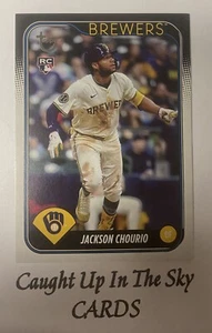2024 Topps Update Jackson Chourio RC Vintage Stock #68/99 Brewers - Picture 1 of 2