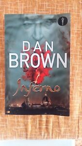 Dan Brown Libro INFERNO copertina morbida Mondadori. 2014. 