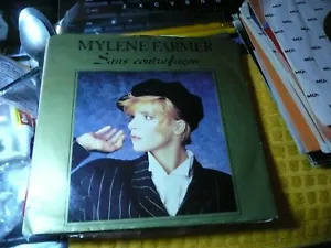 record 45 rare Canada pressed La Ronde Trista Mylene Farmer Sans Contrefacon PS - Foto 1 di 3