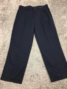 Dockers Golf Anzughose Herren Größe 36 x 32 blau dunkel gerades Bein Polyester - Bild 1 von 13