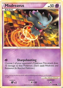 Misdreavus 54/95 Unleashed Pokemon 003018 - Picture 1 of 2