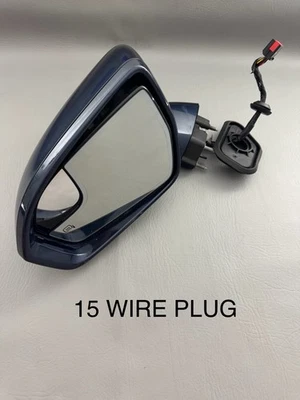 ESPEJO RETROVISOR PUERTA LADO CONDUCTOR IZQUIERDO LINCOLN MKC 16 17 18 19 AZUL (ENCHUFE 15 CABLES) Foto 1 de 4