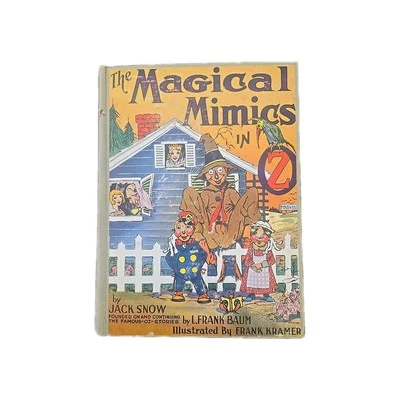 Magical Mimics of Oz, Jack Snow, L Frank Baum, Jack Kramer, 1st Edition DJ, 1946 Foto 1 de 4