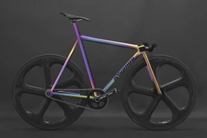 Vigmos Titan Singlespeed Fixie Bahnrad track bike Rad Fahrrad titanium custom - Bild 1 von 3