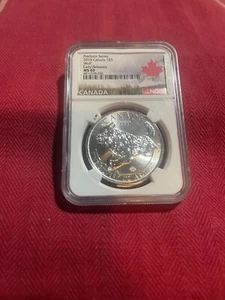 2018 Canada S$5 Silver Wolf NGC MS-69 Predator Series Rare Low Mintage - Picture 1 of 2