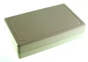 Hellgraue ABS Projektbox 103x62x23mm Taschenclip/Batterieklappe OL0650 - Bild 1 von 7