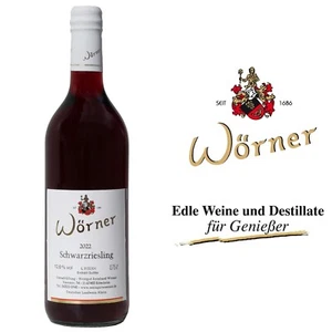 (5,60€/l) Schwarzriesling halbtrocken 0,75l WEINGUT WÖRNER Rotwein Pfalz - Bild 1 von 5