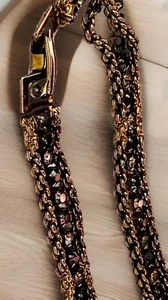 BLANCA Bracciale Strass Verde Vintage Corda Catena Dettaglio Prong Trasparente Set - Foto 1 di 9