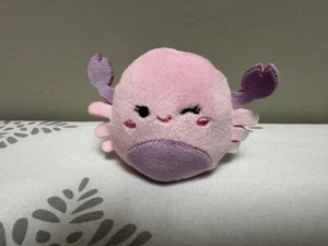 Squishmallows ~ Pink Crab ~ Cosmina ~ Mini 2" inch ~ No Capsule ~ Kellytoy - Picture 1 of 1