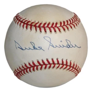 Duke Snider Signed Official National League Baseball PSA/DNA Brooklyn Dodgers - Picture 1 of 3