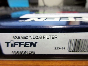 New Tiffen 4 x 5.65" (Panavision Size) Neutral Density (ND) Filter 0.6 - Picture 1 of 9