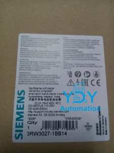 1 pieza Siemens 3RW3027-1BB14 3RW3 027-1BB14 nuevo en caja envío rápido - Imagen 1 de 3