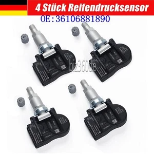4X Pour BMW Série F TPMS Capteur Pression des Pneus TPMS 36106881890 F20 F22 F30 F32 X1 - Photo 1/9