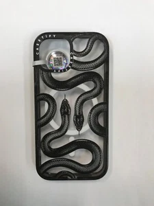 Casetify Impact Series Case for MagSafe for iPhone 15 - Black Kingsnake - Picture 1 of 2