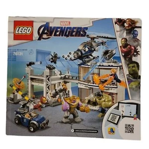 Lego Marvel Avengers 76131 Escena de Batalla Construir Libro de Instrucciones Manual SOLO 166 pg - Imagen 1 de 3