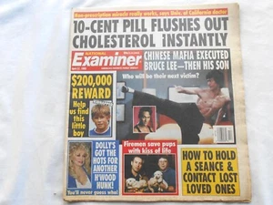 NATIONAL EXAMINER-APRIL 27,1993 BRUCE LEE - Picture 1 of 2
