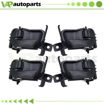 4x Manijas de puerta para Toyota Avalon 1995-99 interior izquierdo derecho negro interior Foto 1 de 4