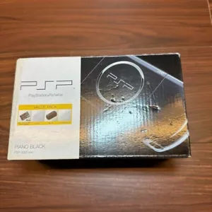 PSP 3000 Value Pack Piano Noir 1162 Du Japon - Photo 1 sur 18