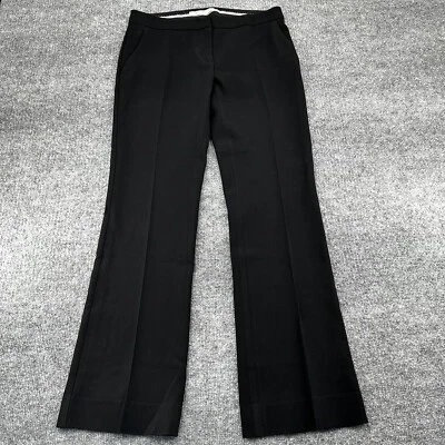 Pantalones Max Mara Mujer 32 Negro Lana Elastizados Bootcut Sin Forro Carrera Oficina Foto 1 de 4