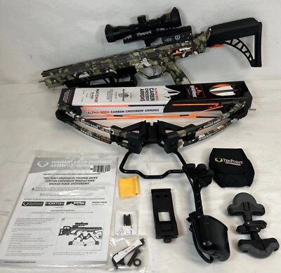 Wicked Ridge Raider 400 De-Cock, trineo de cuerda, culata ajustable, mira telescópica Pro-View Foto 1 de 4