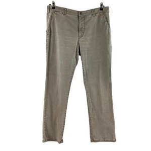 Meyer Grey 'Madrid' Straight Leg Cotton Trousers W38 - Picture 1 of 6