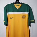 AUSTRALIE 2010 2012 HOME FOOTBALL MAILLOT NIKE TAILLE XL JAUNE