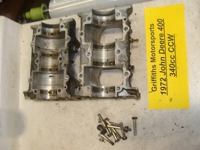 73 John Deere JD 400 1972 moto de nieve CCW340 lvi tt raider cárter cárter cárter cárter cárter Foto 1 de 4