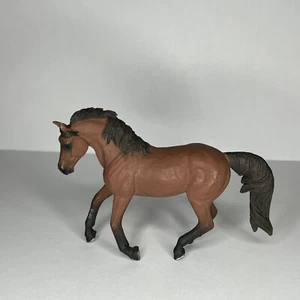 Morgan Mare by Safari LTD 2005 Brown & Black 4" Horse Figure Cowgirl Cowboy READ - Picture 1 of 9