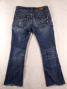 Vigoss Boot Cut Low Rise Flap Pocket Women's Denim Jeans Size 3 - Picture 1 of 8